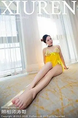 [XiuRen秀人网]No.903_嫩模西希白兔黄色情趣内衣配丁字裤大尺度全脱火辣诱惑写真50P