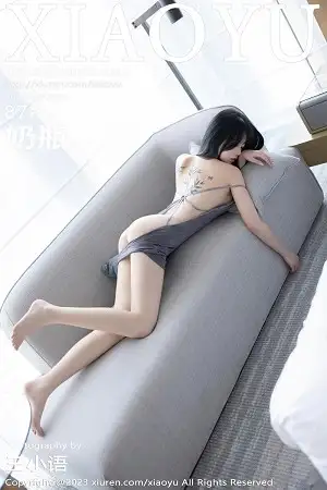 [XiaoYu画语界]Vol.1037_模特奶瓶私房浴室性感灰色露肩连衣裙秀曼妙身姿迷人诱惑写真87P